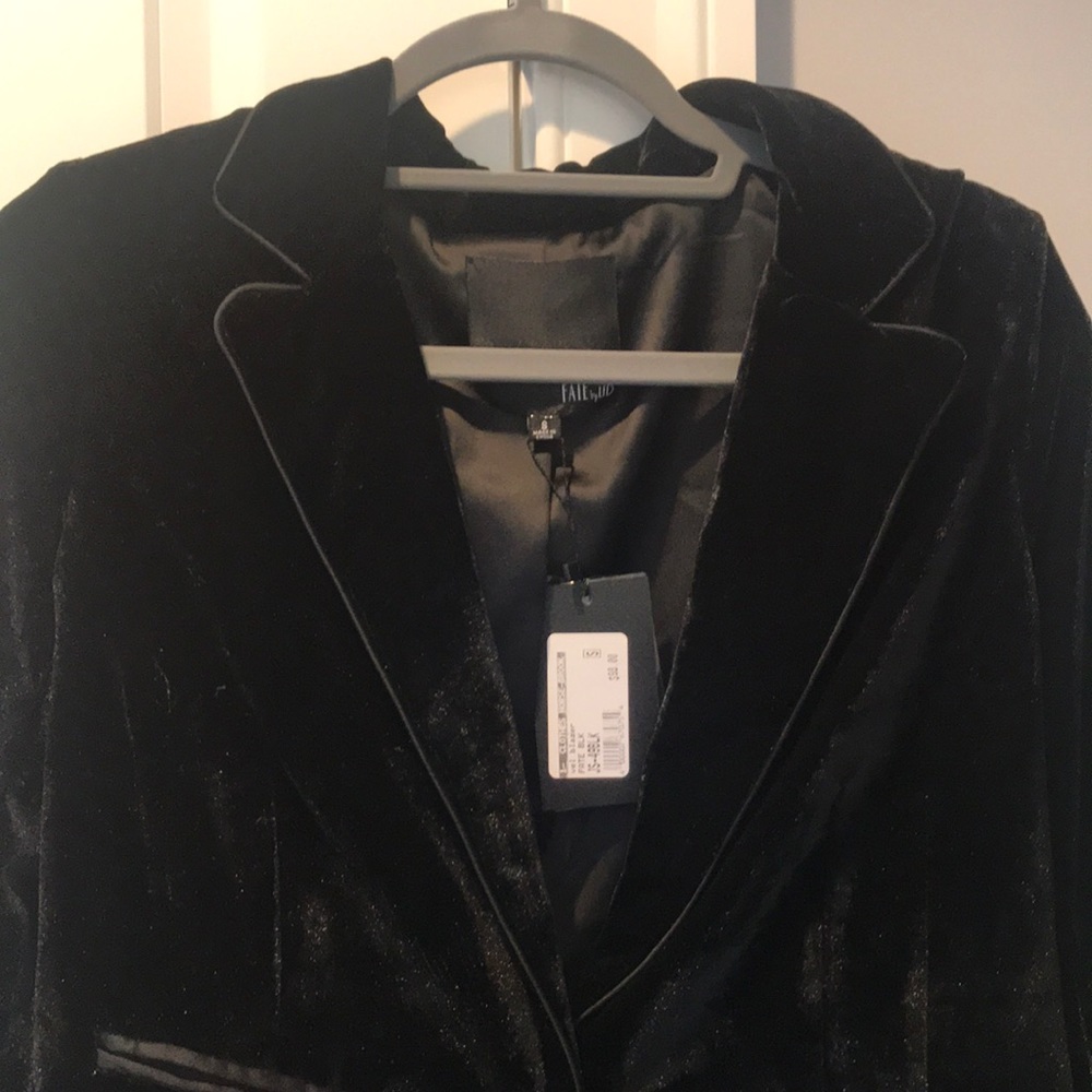 Velvet blazer - Picture 3 of 6